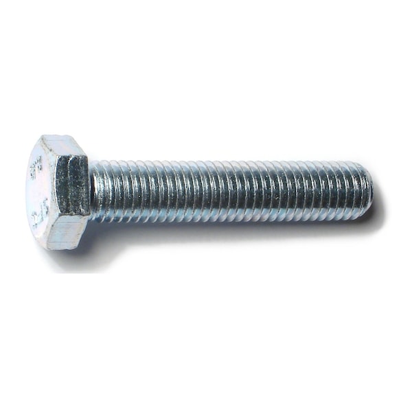 Midwest Fastener Class 8.8, M12-1.75 Hex Head Tap Bolt, Zinc Plated Steel, 60 mm L, 6 PK 78383 - main